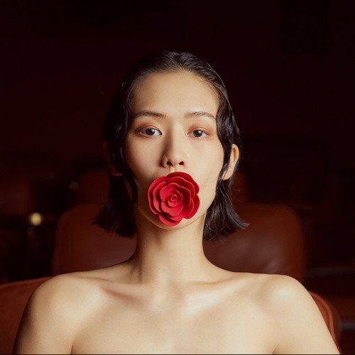 Zalo - Rose Ball Gag - Розкішний кляп у вигляді троянди - купити в Києві, Україні