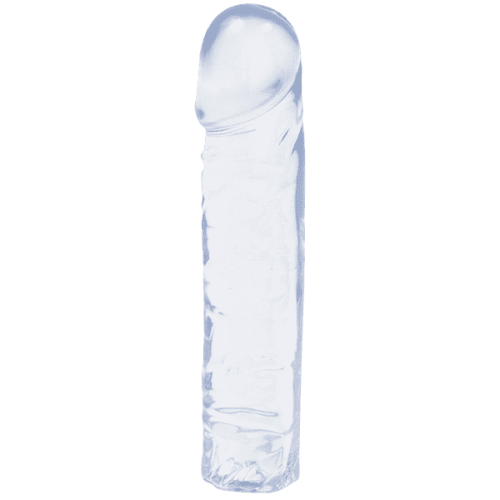 Фаллоимитатор Crystal Jellies 8 Classic, 20х4 см (прозрачный)