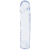 Фаллоимитатор Crystal Jellies 8 Classic, 20х4 см (прозрачный)