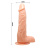 Fiery Dong Vibro - Реалистичный вибратор, 20,4 см (телесный)