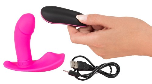 Sweet Smile Remote Controlled Panty Vibrator стимулятор точки G в трусики, 10.7х3.2 см