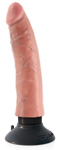 Pipedream Vibrating Cock Flesh - Вибратор, 17.5х4.8 см