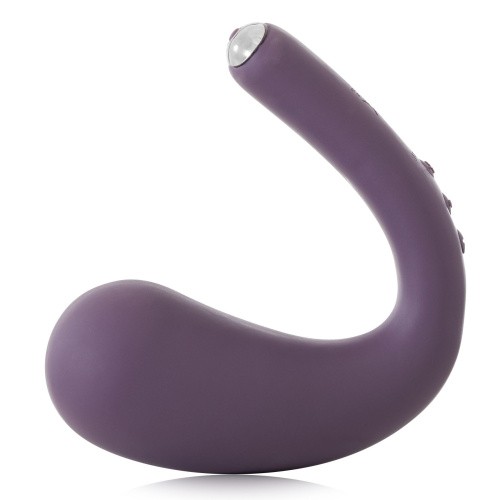 Je Joue DUA Purple - премиум-виброяйцо со стимуляцией клитора, 21х3 см.
