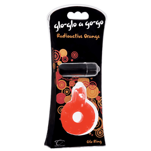Topco Sales Glo-Glo - виброкольцо, 6х3.4 см (оранжевый)