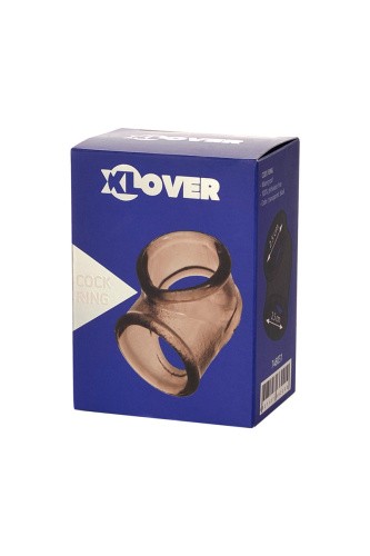 Toyfa XLover - Эрекционное кольцо, 3,5 см (черный)