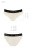 Passion PS001 Panties - Трусики с широкой резинкой и кружевом (бежевые, размер M) Passion PS001 Panties - Трусики с широкой резинкой и кружевом (бежевые, размер M)