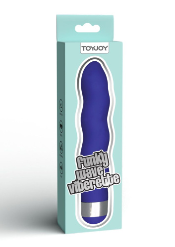 Toy Joy Funky Wave Vibrette - Вибратор, 14.5х2.5 см (фиолетовый)