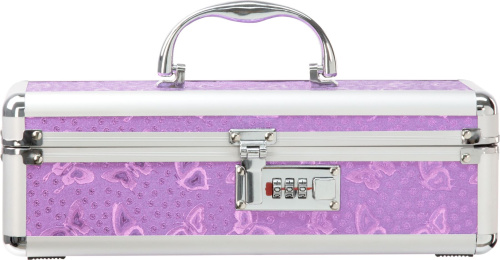 BMS Factory - The Toy Chest Lokable Vibrator Case - кейс для зберігання секс-іграшок з кодовим замком (фіолетовий) - купити в Києві, Україні