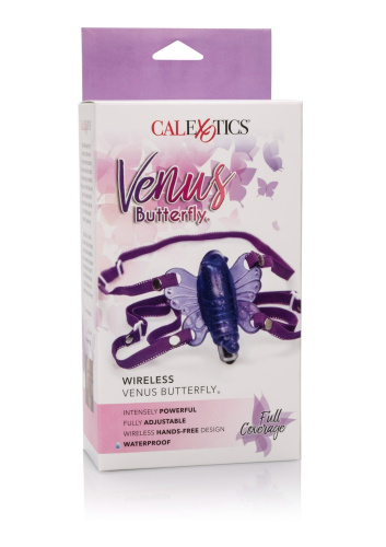 California Exotic Novelties Venus Butterfly - Клиторальная бабочка с вибрацией, 8х8 см
