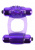 Pipedream Duo Vibr Super Ring - виброкольцо, 7х3 см (фиолетовый)