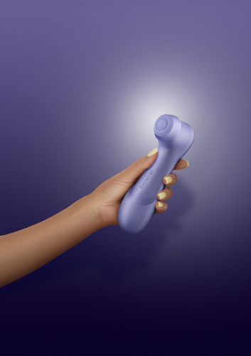 Satisfyer - Pro 2 Generation 3 Connect App - Вакуумний смарт стимулятор для клитора с вибрацией и Liquid Air (фиолетовый)