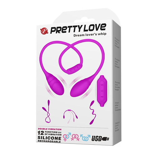Двухсторонний вибратор Pretty Love Dream Lover's Whip