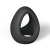 Love To Love Flux Ring Black Onyx - эрекционное кольцо двойное, 3 см. (чёрное)