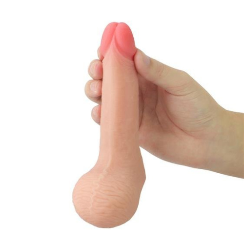 LoveToy - Skinlike Cock Flesh 5.5 - Фалоімітатор без ерекції, 13.9 см - купити в Києві, Україні