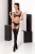 Passion Exclusive Gisele Set - Комплект белья: бюстгальтер и трусики со съемными подвязками, L/XL (чёрный) Passion Exclusive Gisele Set - Комплект белья: бюстгальтер и трусики со съемными подвязками, L/XL (чёрный)