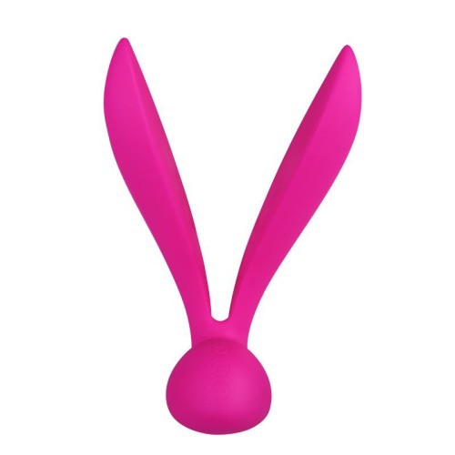 Leten Multi Rabbit - уникальный вибромассажер-кролик, 15.3х6.9 см (фиолетовый)
