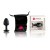 Dorcel Geisha Plug Diamond XL большая анальная пробка со смещенным центром тяжести и кристаллом, 11х4.5 см (белый)