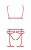 Passion Exclusive Magali Set OpenBra сексуальный комплект из стреп: лиф, трусики и пояс, XXL/XXXL (красный) Passion Exclusive Magali Set OpenBra сексуальный комплект из стреп: лиф, трусики и пояс, XXL/XXXL (красный)