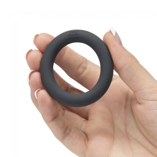 Эрекционное кольцо Fifty Shades of Grey, A Perfect O Silicone Cock Ring