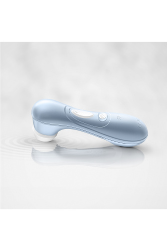 Satisfyer Pro 2 - Вакуумный стимулятор, 16х4 см (голубой)