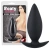 Orion Booty Beau Medium Analplug - силиконовая анальная пробка, 10х3.5 см (черный)