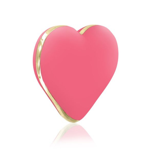Rianne S: Heart Vibe Coral Вибратор-сердечко 10 режимов (розовый)