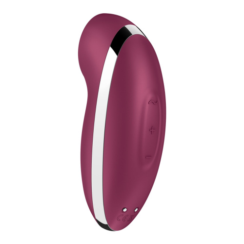 Клиторальный вибратор с пульсацией Satisfyer Tap & Climax 2