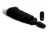 Xr Brands Waggerz Moving and Vibrating Fox Tail Anal Plug - анальная пробка с хвостом, 10.2х3.8 см (черный) Xr Brands Waggerz Moving and Vibrating Fox Tail Anal Plug - анальная пробка с хвостом, 10.2х3.8 см (черный)