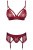 Obsessive Wonderia set - кружевной эротический комплект с поясом для чулок, L/XL (бордовый) Obsessive Wonderia set - кружевной эротический комплект с поясом для чулок, L/XL (бордовый)