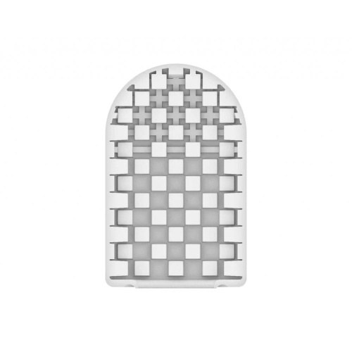 TENGA Pocket Block Edge - Карманный мини-мастурбатор, 7.5х5.5 см (красный)