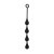 Chisa Black Mont Anal Penetrator M - анальная цепочка, 41х3.9 см