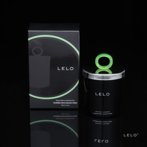 LELO Massage Candle Snow Pear & Cedarwood - массажная свеча, 150 мл