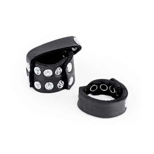 Topco Sales Kinky Cock Ring & Ball Harness - двойное эрекционное кольцо