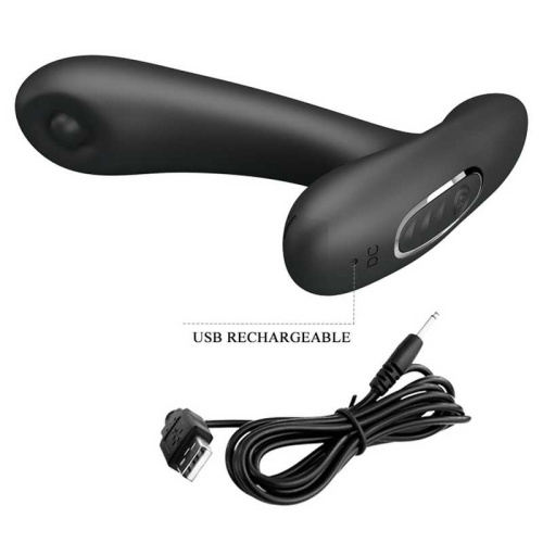 Pretty Love Anal Stimulator - вибромассажер простаты, 11х2.8 см