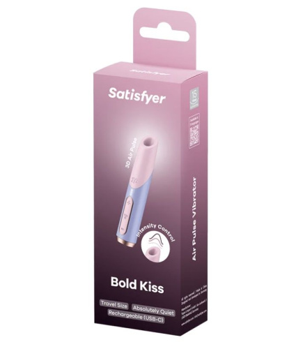 Вакуумный стимулятор клитора Satisfyer Bold Kiss