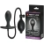 Pretty Love Inflatable Anla Plug Black - надувная анальна пробка со смещенным центром тяжести, 15 см (черный)