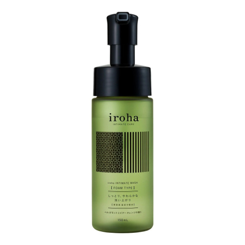 Піна для інтимного догляду Iroha Intimate Wash Foam Type Bergamot and Bitter Orange, 150 мл - купити в Україні | Секс шоп SEX-SHOP.ua