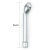 LoveToy G Spot vibrator Silver - Вибратор для точки G, 21х3.5 см