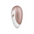 Satisfyer Pro Deluxe NG Rose Gold - Компактный вакуумный стимулятор клитора, 11х4.7 см (золотистый)