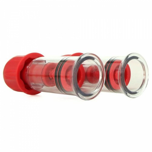CalExotics COLT Nipple Pro-Suckers - Помпа для сосков, 10.3х3.8 см (красный)