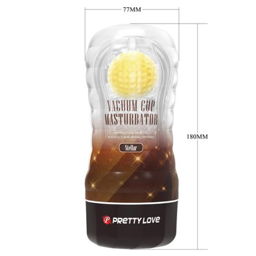 Мастурбатор Pretty Love Vacuum Cup Stellar
