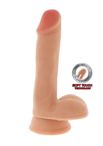 Реалистичный фаллоимитатор Get Real Dual Density Dildo, 17 см