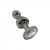 Wooomy Lollypop Double Ball Metal Plug M - Анальная пробка, 9.4х3.1 см (прозрачный) Wooomy Lollypop Double Ball Metal Plug M - Анальная пробка, 9.4х3.1 см (прозрачный)