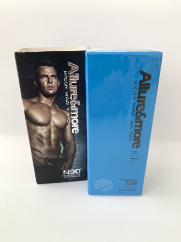 Miyoshi Miyagi Next Allure&More Bleu - мужские духи с феромонами, 30 мл