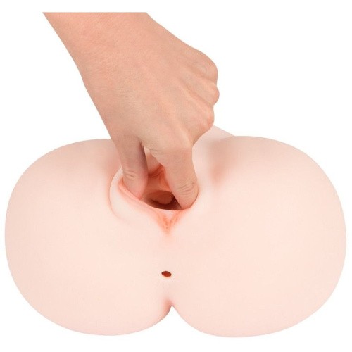 Nature Skin Pussy & Ass Masturbator - Мастурбатор, 16 см (телесный)