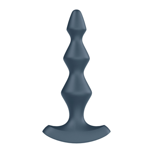 Satisfyer Lolli Plug 1 - Анальная пробка, 14х3,2 см, (серая)