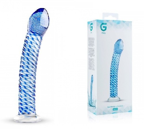 Gildo Glass Dildo No. 5 скляний ділдо, 18х3.5 см - купити в Києві, Україні