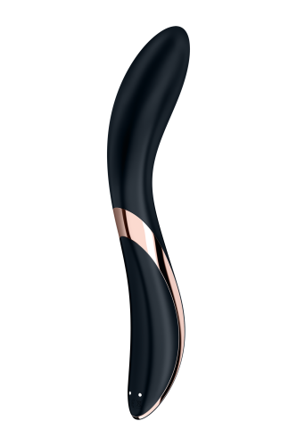 Satisfyer Rrrolling Explosion - Вибратор для точки G, 22х3.6 см (чёрный)