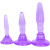 Doc Johnson Williams Anal Trainer Kit - Набор анальных пробок, 3 шт (пурпурный) Doc Johnson Williams Anal Trainer Kit - Набор анальных пробок, 3 шт (пурпурный)