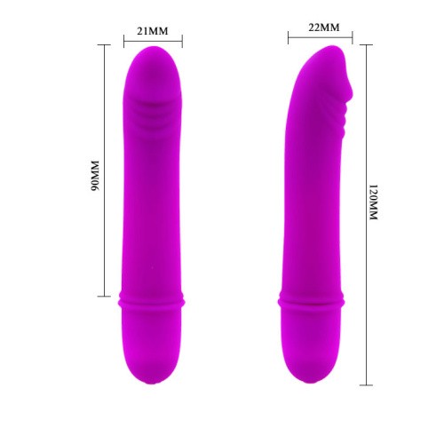 Pretty Love Beck Vibrator Purple - Вибратор, 12 см (фиолетовый)